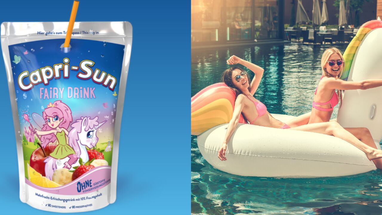 Illustratie voor: OMG! Capri-Sun komt met unicorndrankjes