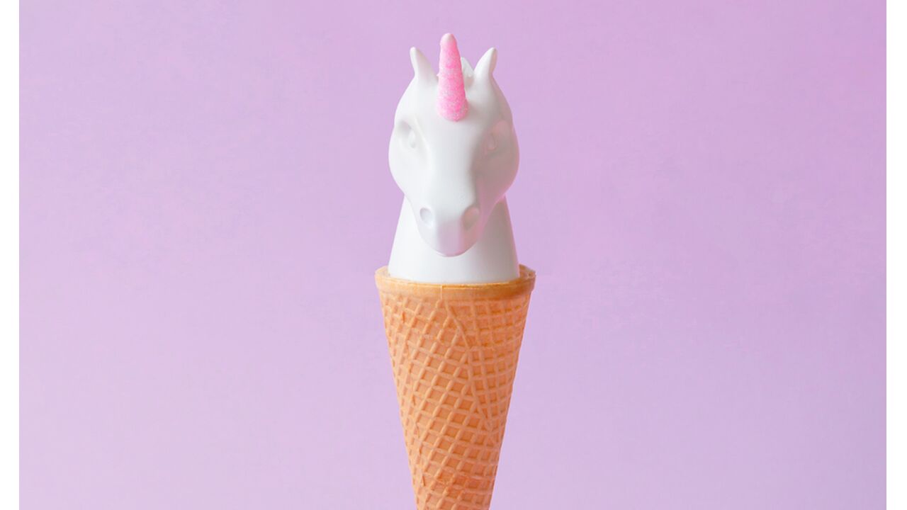 Illustratie voor: OMG: Er bestaan nu unicorn Cornetto’s