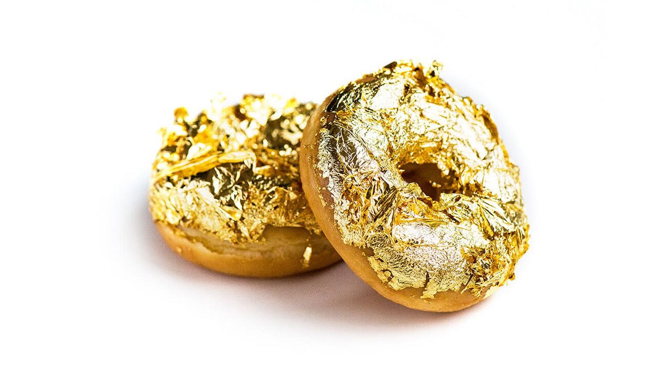 Illustratie voor: OMG: Dunkin’ Donuts verkoopt nu gouden donuts