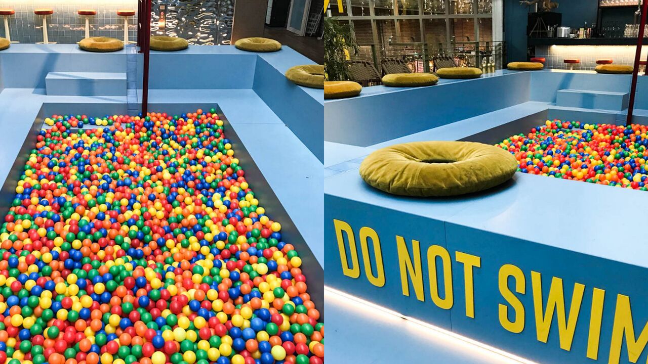 Illustratie voor: Jarig? Vier je verjaardag in deze gigantische ballenbak voor volwassenen