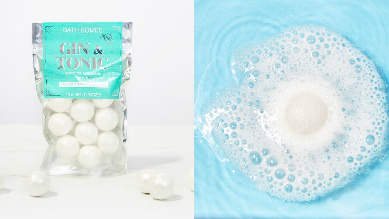 Illustratie voor: Er bestaan nu gin-tonic bathbombs
