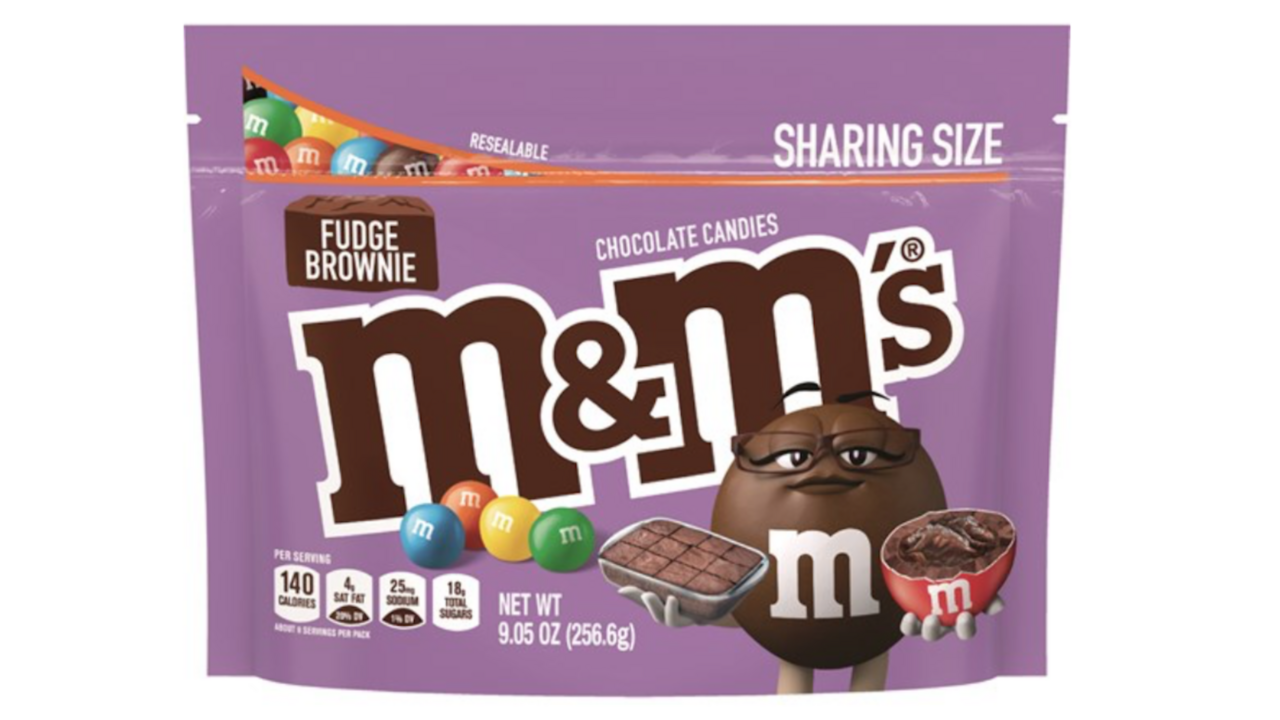 Illustratie voor: YUM: M&M’s introduceert Fudge Brownie smaak