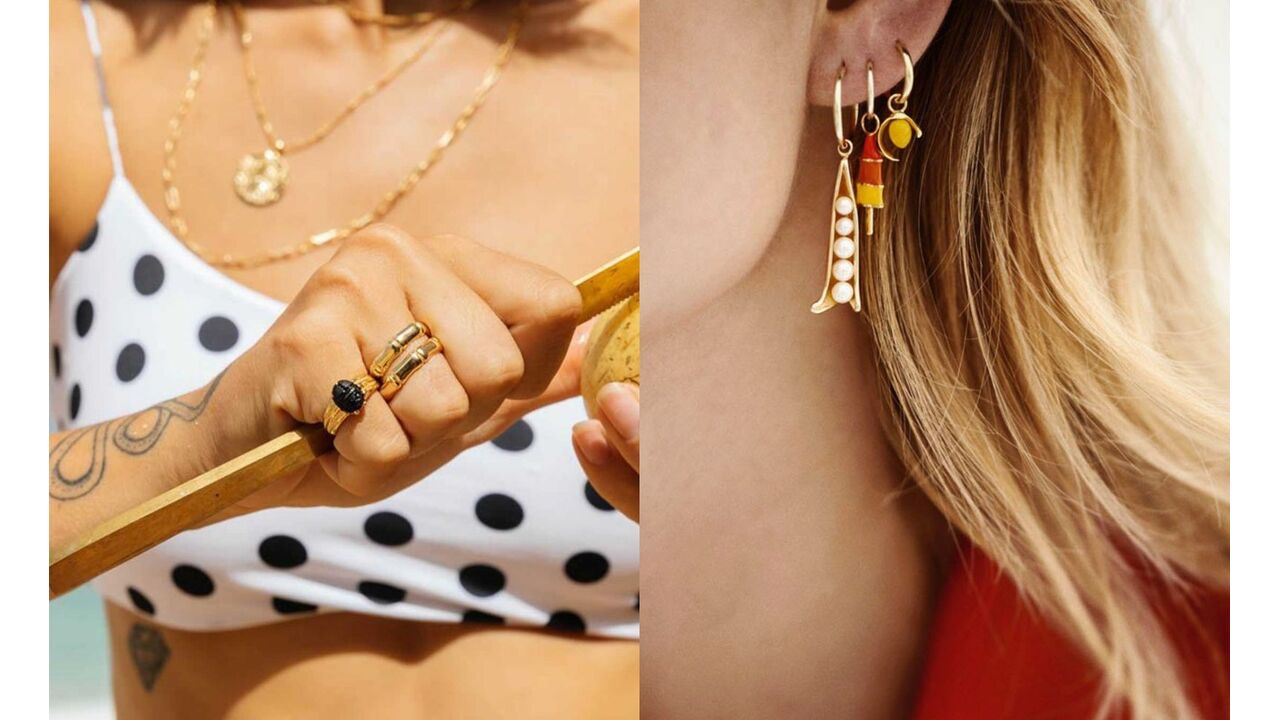 Illustratie voor: 15 x de allermooiste goudkleurige of vergulde sieraden onder 75 euro