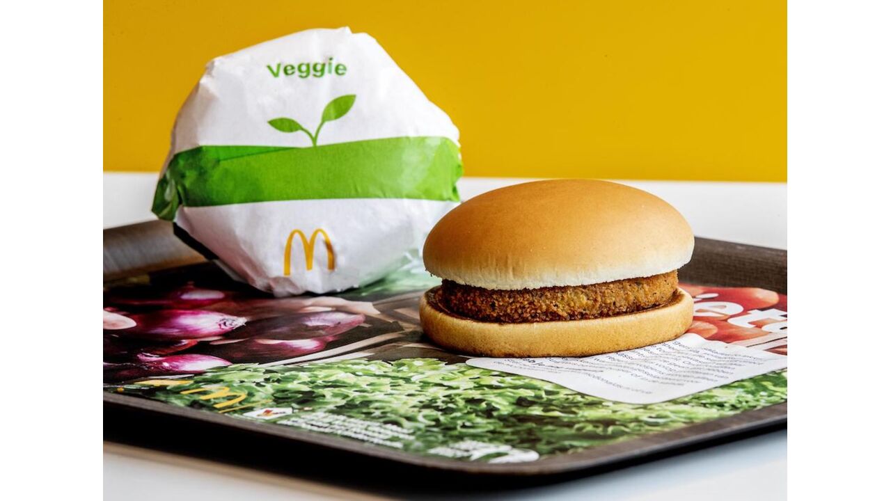 Illustratie voor: Vega lovers opgelet: McDonald’s komt met de vega McKroket