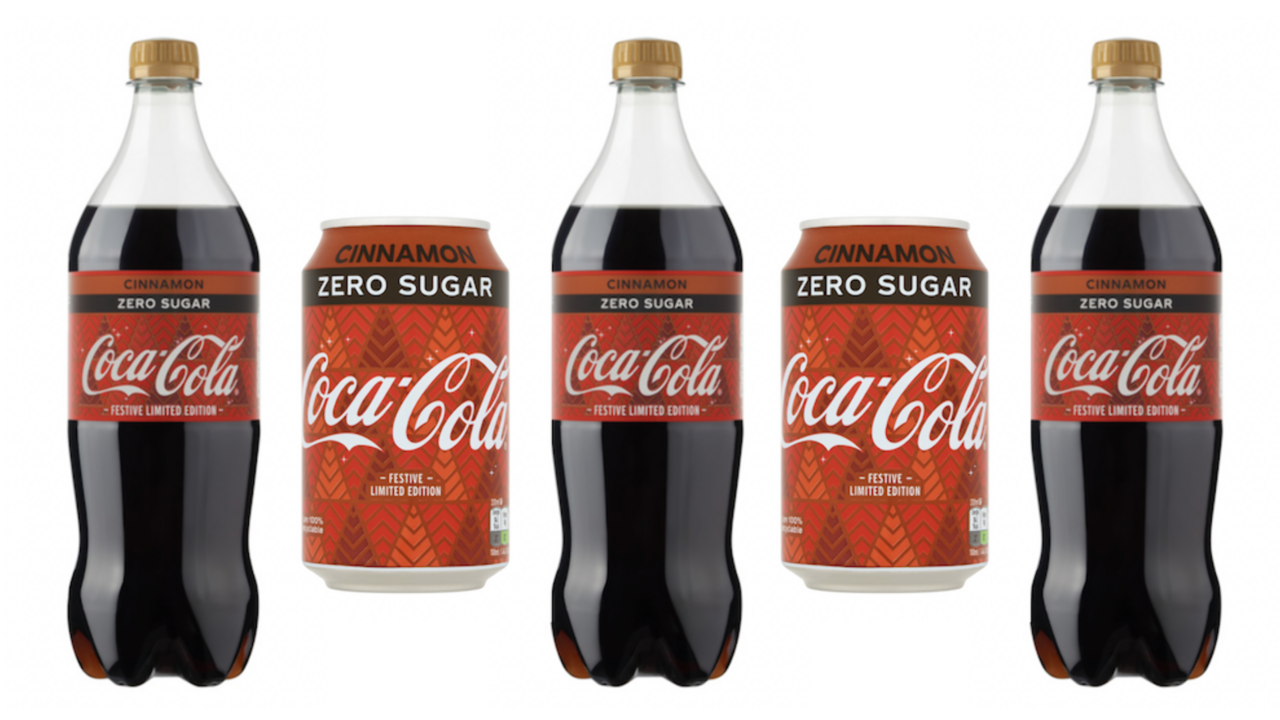 Illustratie voor: Coca Cola introduceert winterse smaak: Coca Cola Cinnamon (limited edition)