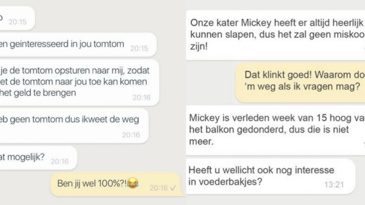 Illustratie voor: 8x hilarische (en vooral vreemde) gesprekken op Marktplaats