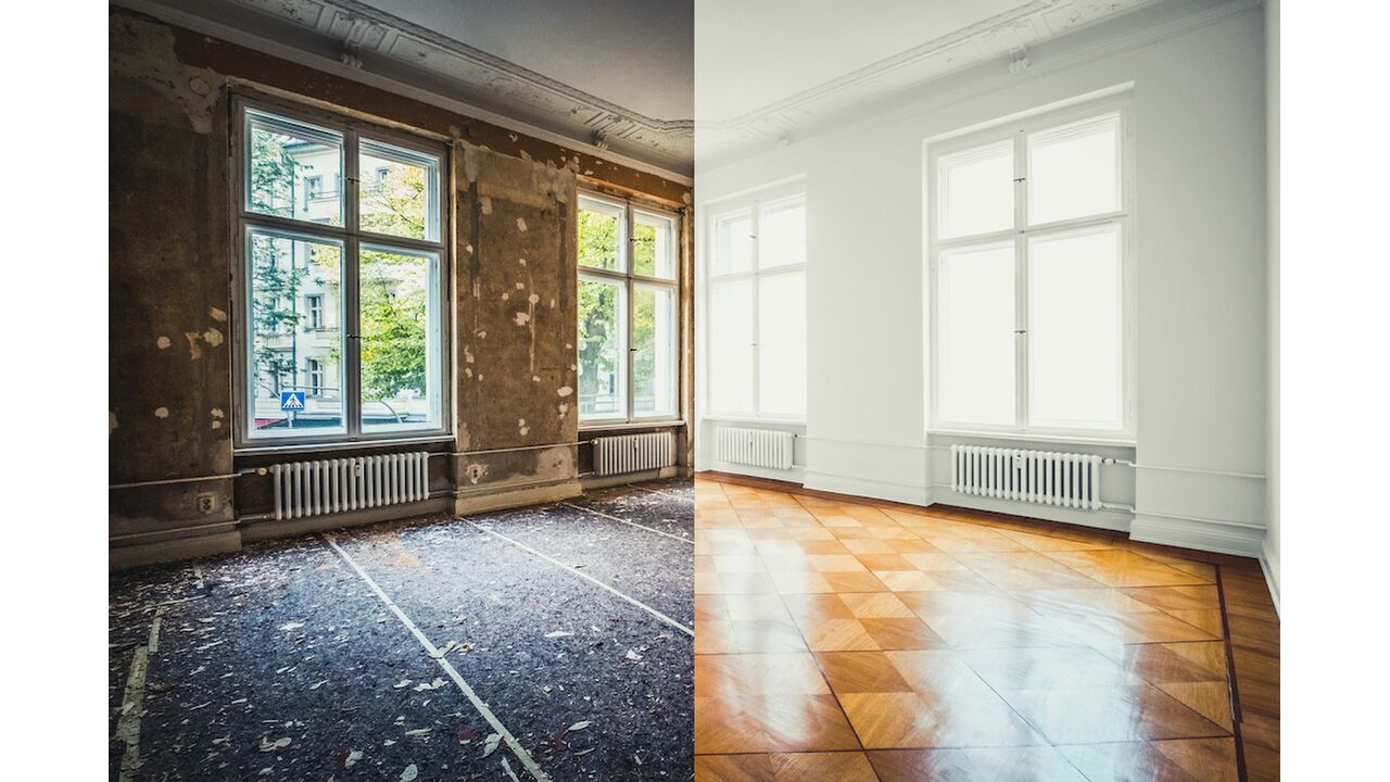 Illustratie voor: Genieten: wegzwijmelen bij deze before & after foto’s van huizen