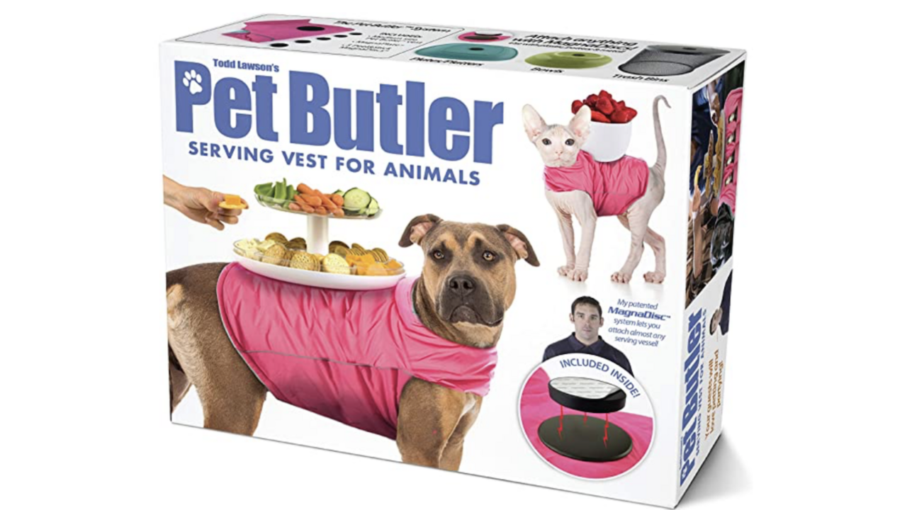 Illustratie voor: ‘The Pet Butler’ is het perfecte cadeau voor iedere hondenliefhebber (en het is niet wat je denkt)