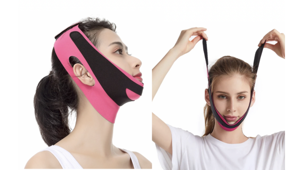 Illustratie voor: Een strakke kaaklijn is binnen handbereik met deze hilarische onderkin trainer
