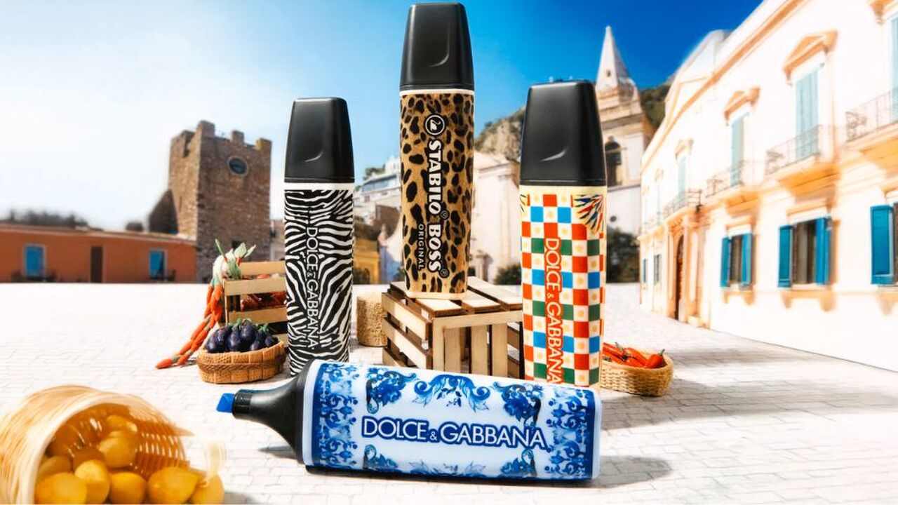 Cute! Stabilo x Dolce & Gabbana is jouw nieuwe must-have!