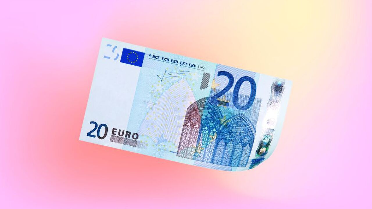 Een briefje van 20.