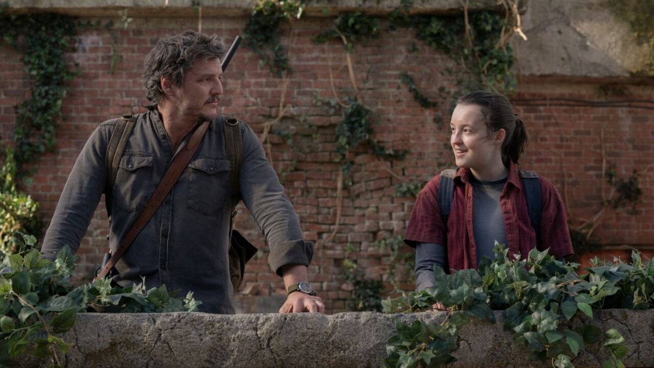 Joel en Ellie in The Last of Us.
