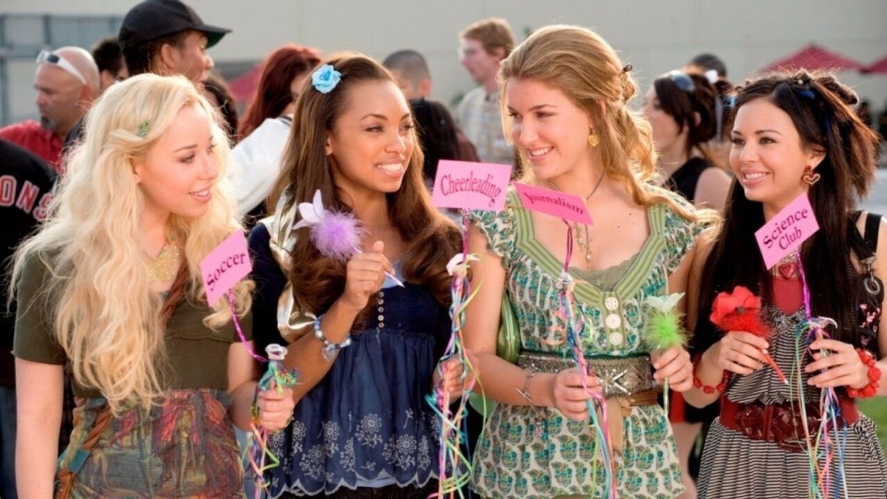 De Bratz van de eerste live action uit 2007.