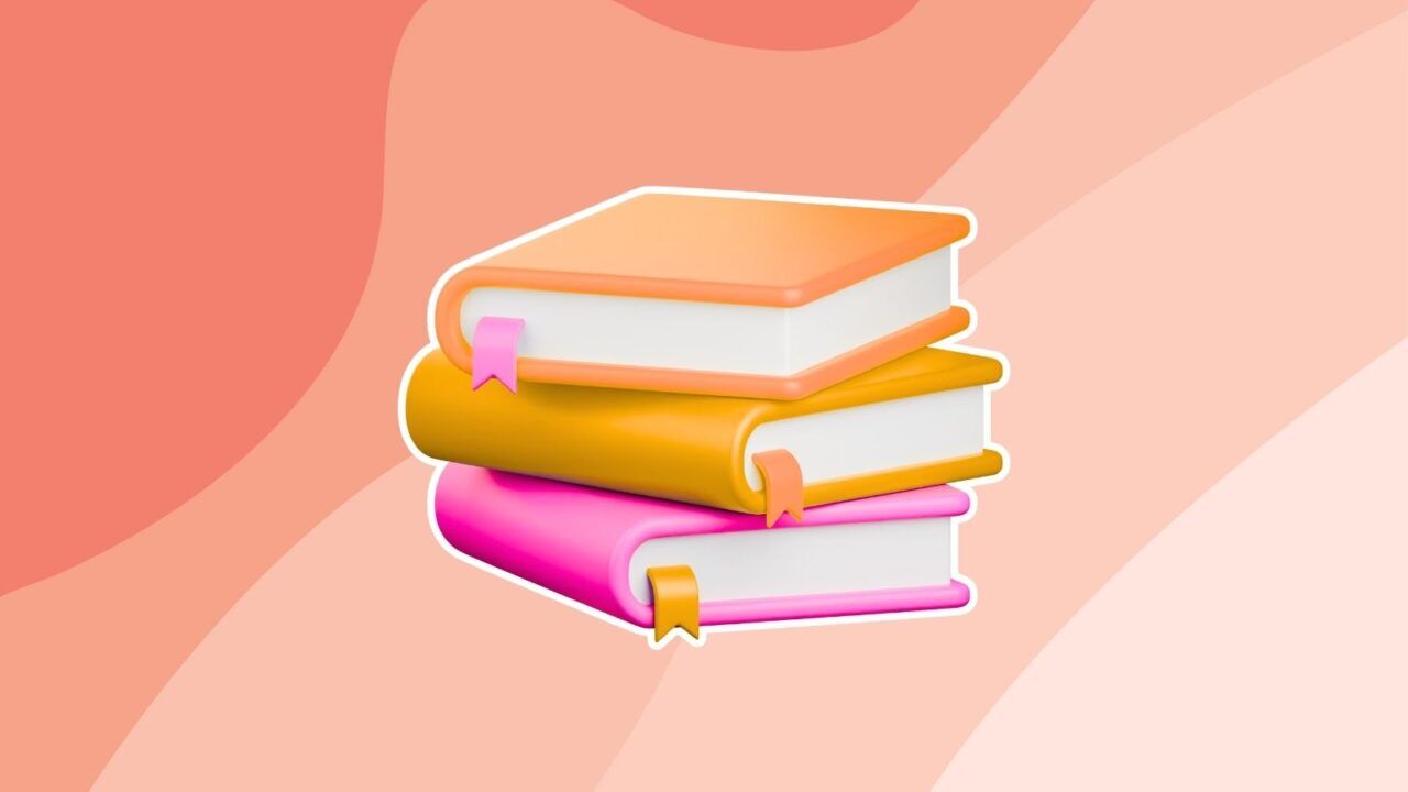 Illustratie van een stapel boeken.