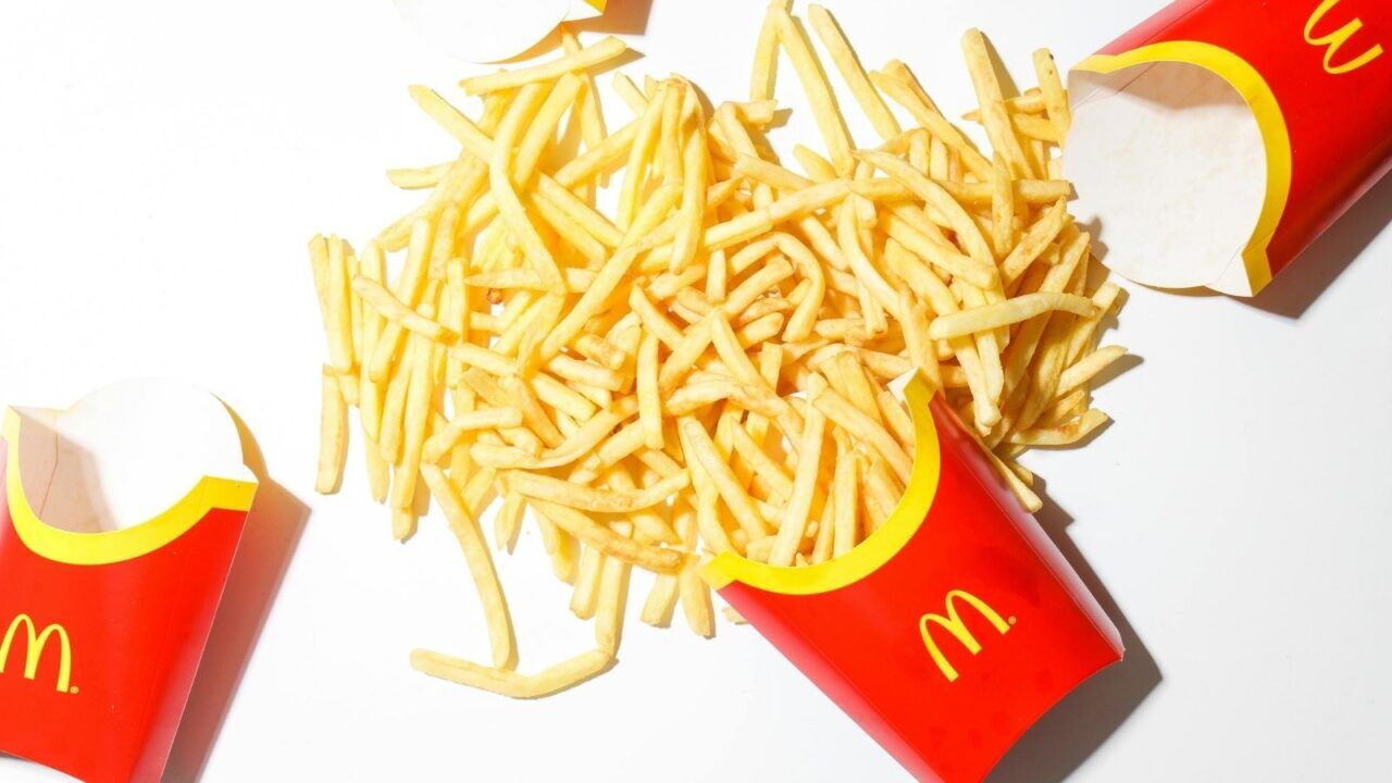 McDonalds frietjes.