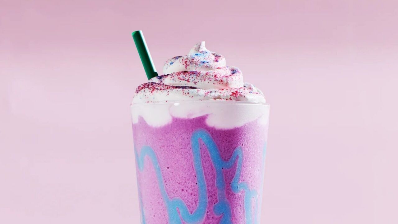 Starbucks Unicorn Frappuccino.