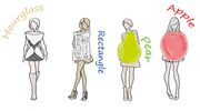 Illustratie voor: Welk figuur heb jij: appel, peer, zandloper of rechthoekig? Check ‘t hier