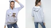 Illustratie voor: Cute: ieder moment knuffelen met je kat met deze kattenhoodie