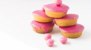Illustratie voor: Cheesecake met roze koek smaak: dit is het goddelijke recept
