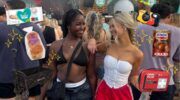 twee meiden op festivals