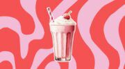 Illustratie van een milkshake.