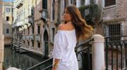 Jade Anna op vakantie.