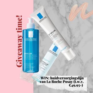 Illustratie voor: Lente winactie! WIN: 3 x huidverzorgingslijn van La Roche Posay t.w.v. €49,95,-