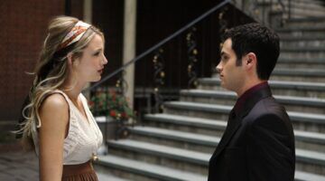 Serena en Dan in het eerste seizoen van Gossip Girl.