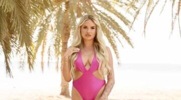 Demi van Ex on the Beach.