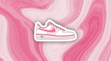Illustratie van een sneaker.