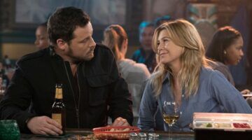 Meredith en Alex in Grey's Anatomy