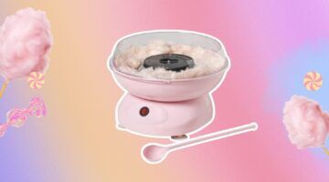 De suikerspin machine van Xenos.