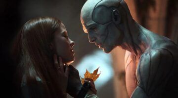 Jacob Elordi in Frankenstein.