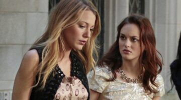 Blair en Serena in Gossip Girl.