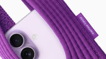 IPhone Pocket sok in het paars.