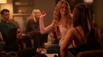 Twee vrouwen hebben ruzie.