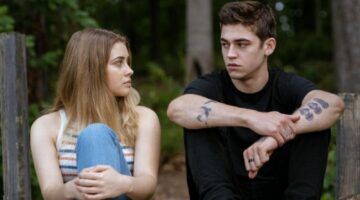 Foto van de twee hoofdpersonages in de film: After.