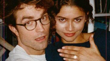 Foto van acteurs: Zendaya en Robert Pattinson in de nieuwe film "The Drama".