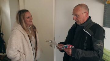 Monique en Willem in Winter Vol Liefde.