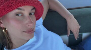 Selfie van Hailey Bieber