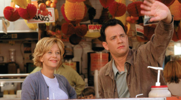 De twee hoofdkaraters uit You've Got Mail.