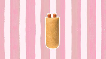 Dubbel worstenbroodje HEMA.