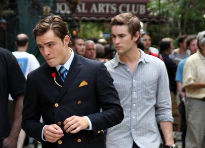 Illustratie voor: Dit zijn ze: de Gossip Girl hotties (Chuck Bass & Nate Archibald) na vijf jaar