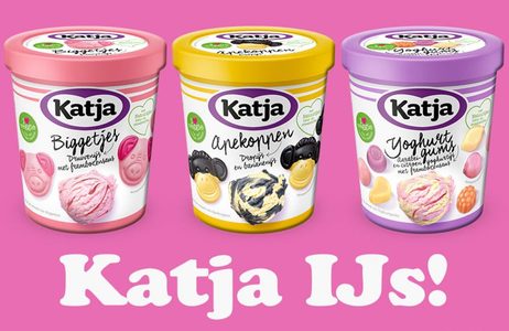 Illustratie voor: OMG! Katja komt met biggetjesijs én hier kun je het halen