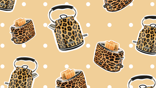 Illustratie voor: We love it: er bestaat nu keukenapparatuur met panterprint
