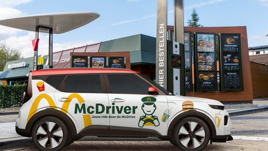 Illustratie voor: Op deze manier kan je alsnog door de McDrive als je geen auto hebt