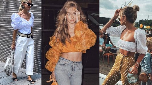 Illustratie voor: Trend alert: pofmouwen zijn helemaal terug dit najaar