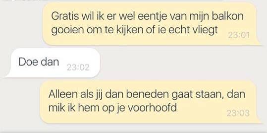 Dit zijn de meest bizarre en hilarische gesprekken op Marktplaats