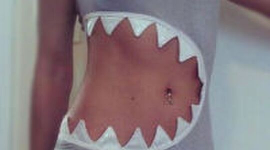 Illustratie voor: Hot or not? De sharkini