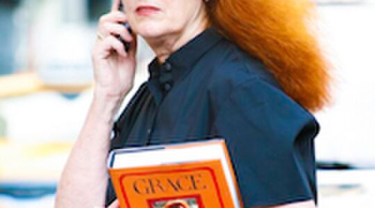 Illustratie voor: Mode icoon: Grace Coddington